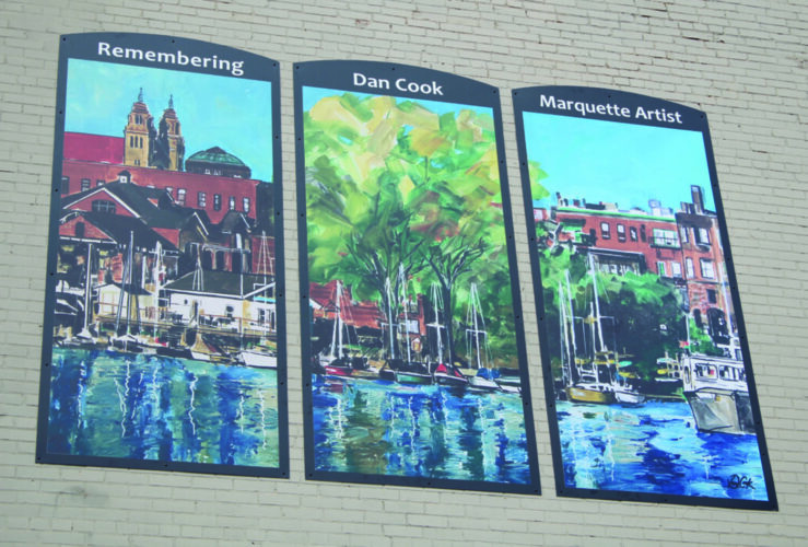 Mural in Marquette honors late artist